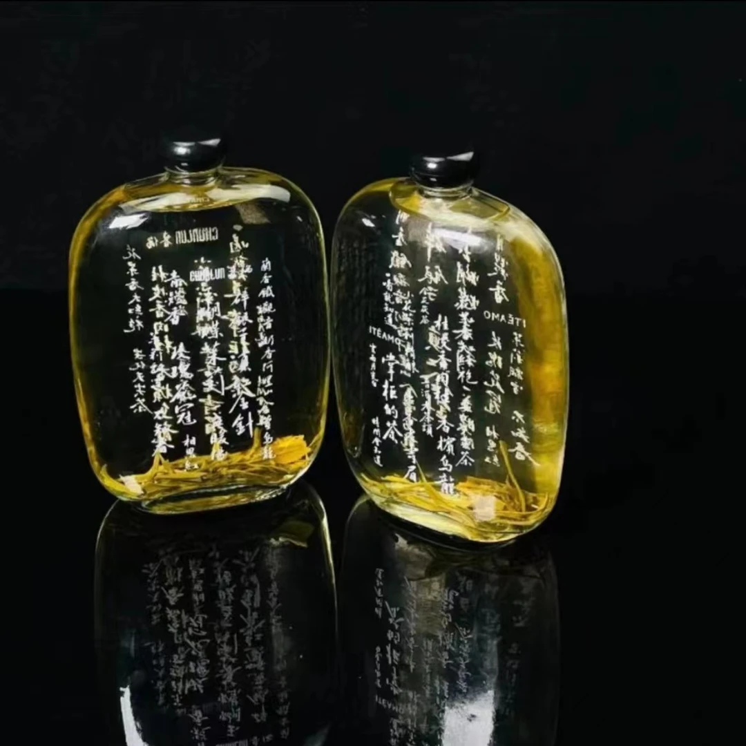 春伦精美高硼硅冷萃书法瓶