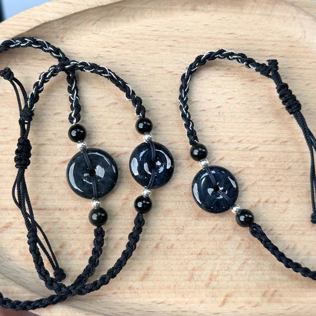 『章鱼家』翡翠乌鸡手绳12177/YYJ多样性发货/一件