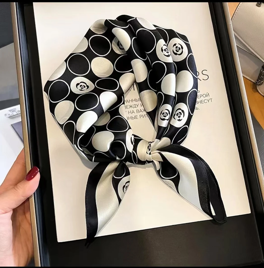 高定轻奢满天星围巾