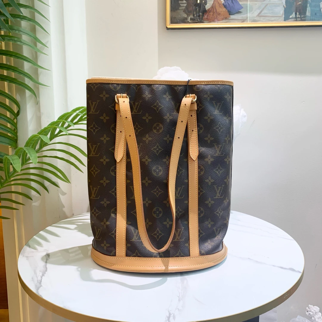 90新 LouisVuitton/路易威登 御古屋/73110/大水桶99年配翻内里换