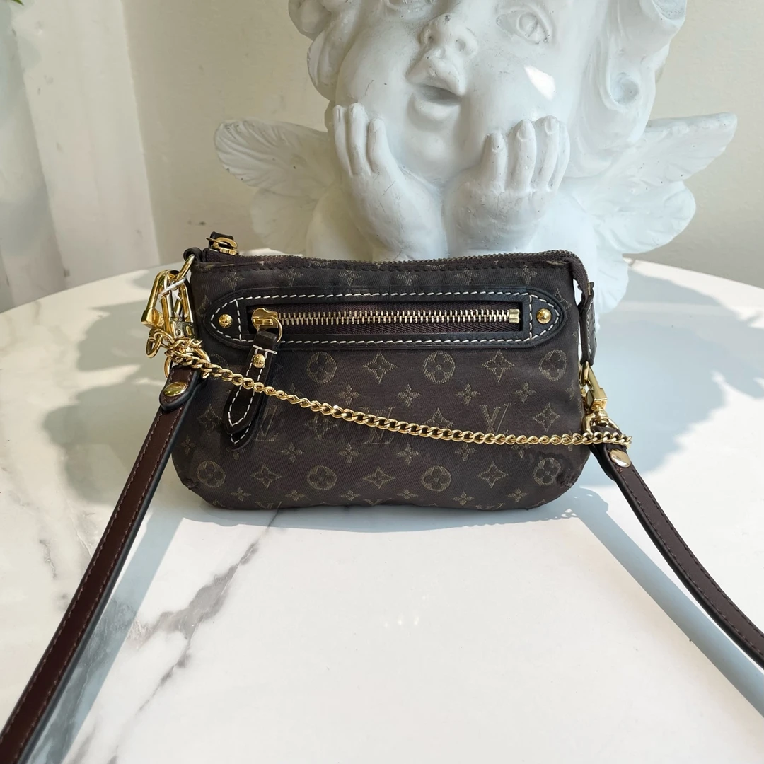 95新 LOUIS VUITTON PARIS Lv 单宁mini麻将 10年/09887