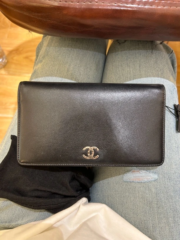 95新 Chanel/香奈儿 御古屋/24287/钱包 15开