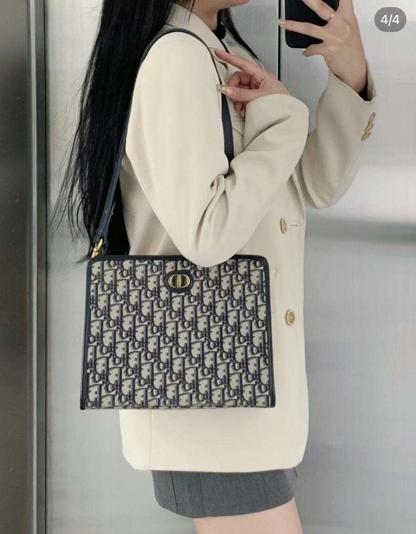 95新 DIOR/迪奥 御古屋/37055/老花26洗漱袋