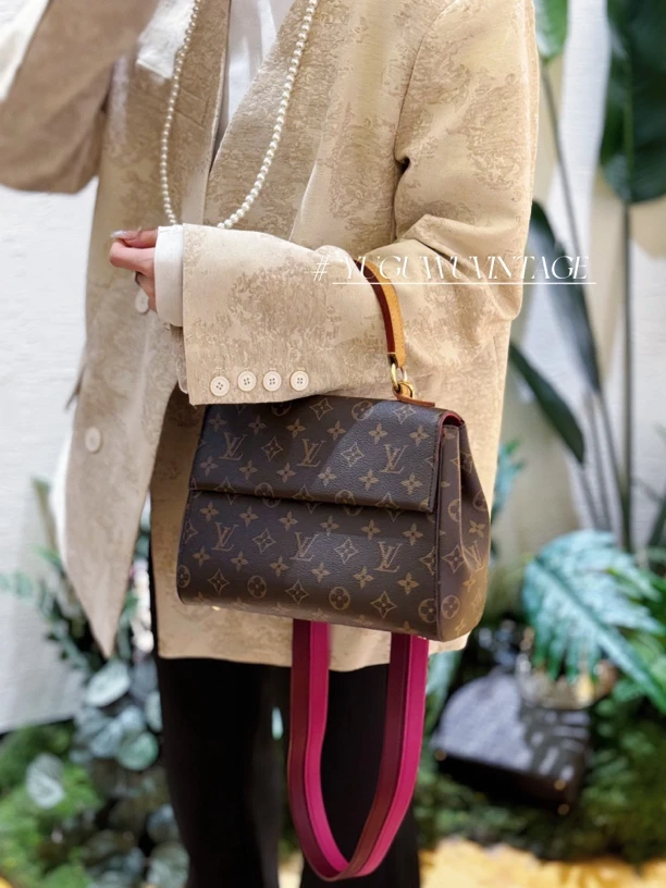 95新 LouisVuitton/路易威登 御古屋/11622/克鲁尼bb斜挎包 16年