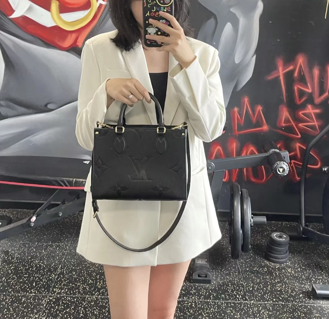 95新 LouisVuitton/路易威登 御古屋/12468/onthego小号 芯片
