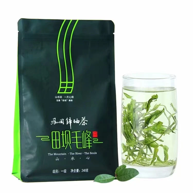田坝毛峰(特选锌硒毛峰)袋装248克东有龙井西有凤冈