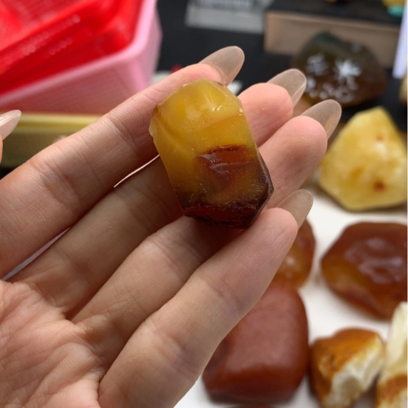 【闪购商品】定制琥珀未镶嵌@***客