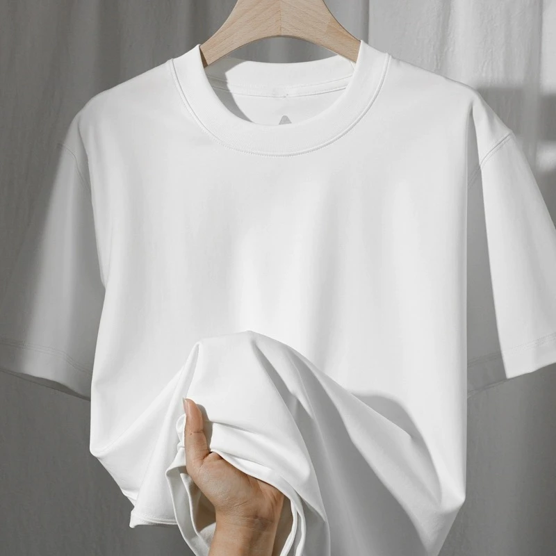 强烈推荐！180克纯棉男女同款圆领半袖短袖T恤ins