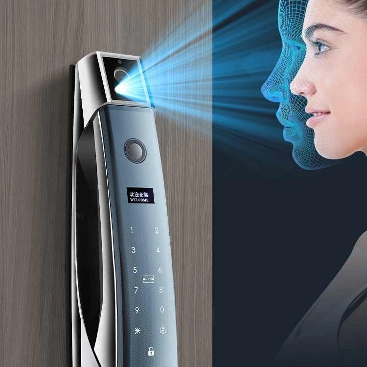 星翼智慧真3D人脸识别智能锁远程监控可视猫眼远程开锁防盗门锁