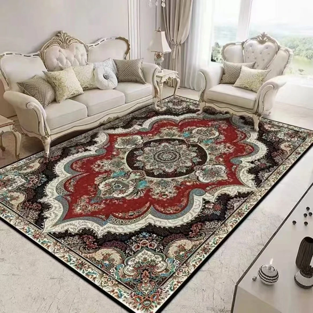 【加厚】客厅毯 3.5*2米-榻榻米炕毯地毯床边毯茶几垫地毯-波西米亚