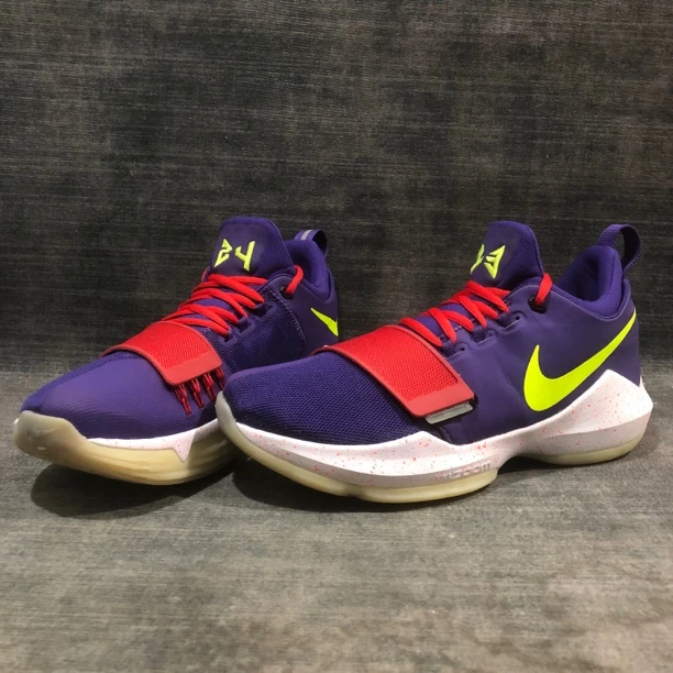 42.5码/保罗乔治 PG1 ID 小丑 9.9新 气垫未踩开 无原盒 篮球鞋