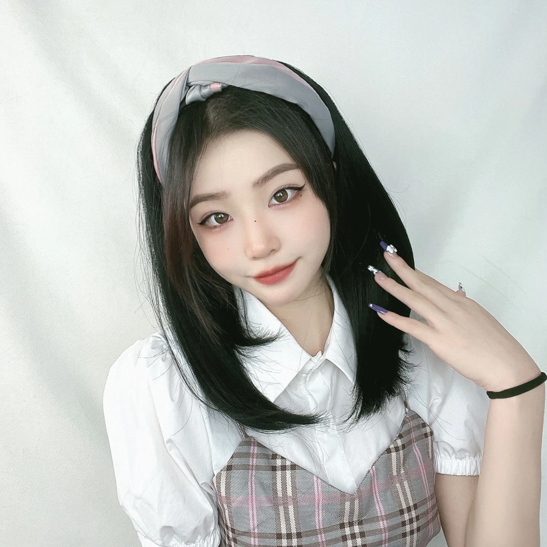 假发女长发发箍一体u型中长半头套自然无痕短发接发仿真发假发片