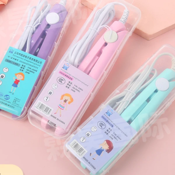 【工厂直销】直卷两用小夹板恒温防烫便捷卷发棒不伤发舒服超细Y