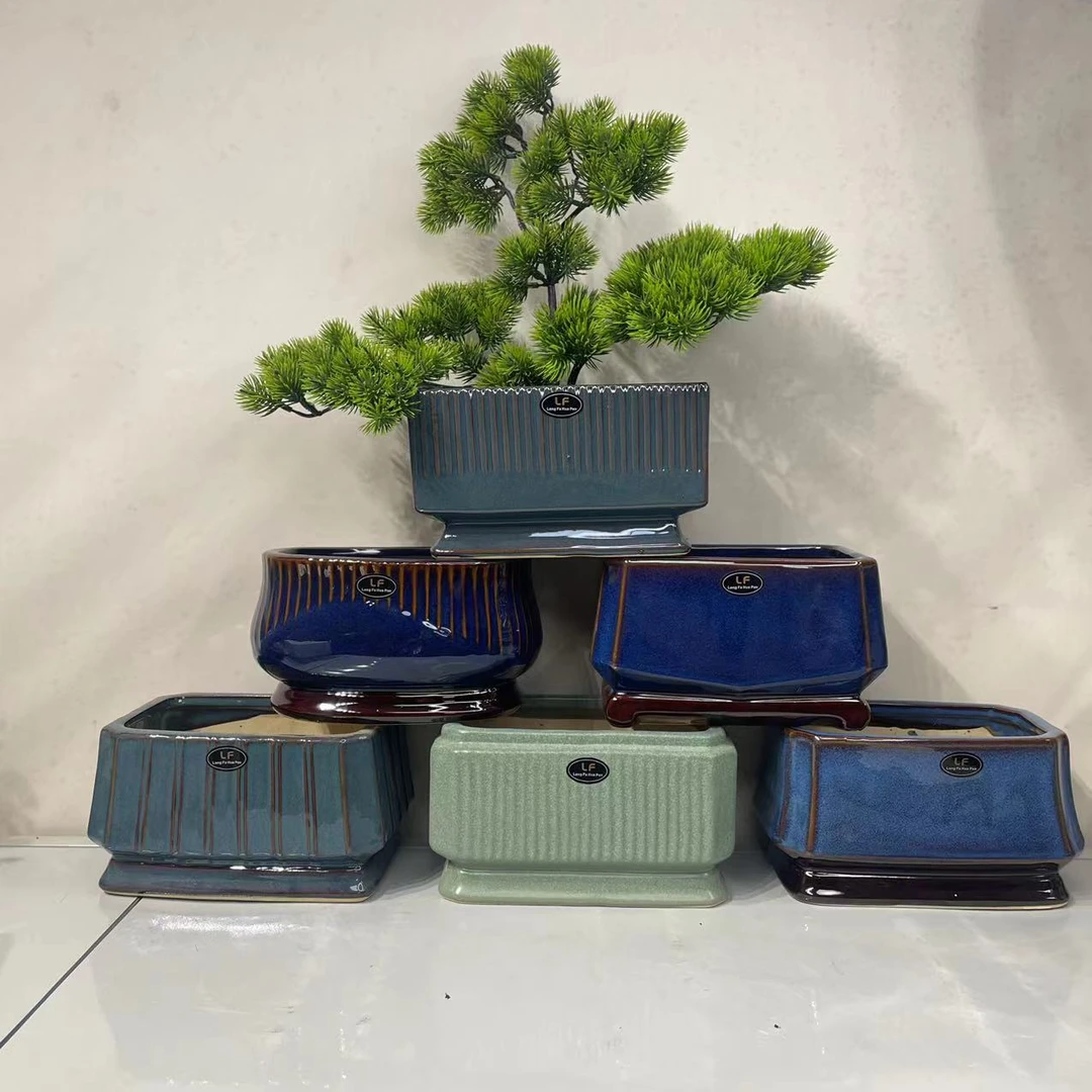 蝴蝶兰陶瓷花盆家用室内客厅阳台蝴蝶兰花盆兰花矮款特大口径包邮