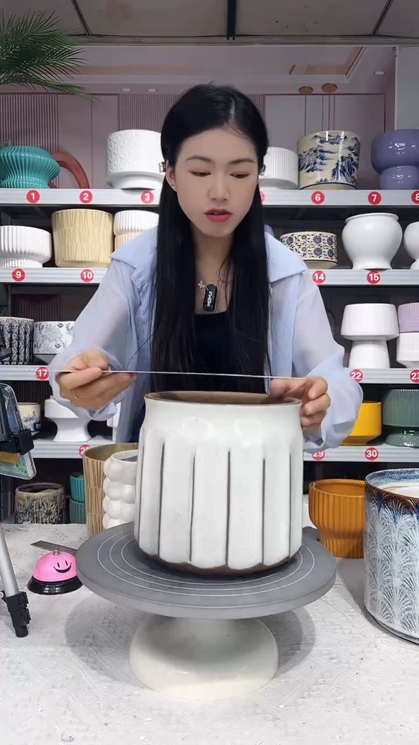 【闪购商品】陶瓷20CM以下奶油罐大号-瑕疵-瑕疵