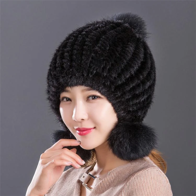 时装款毛毛帽子，材质直播间为准