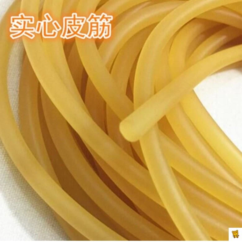 橡皮筋高弹力弹弓实心皮筋4毫 4.5毫5毫米弹弓皮筋耐用强力乳胶管