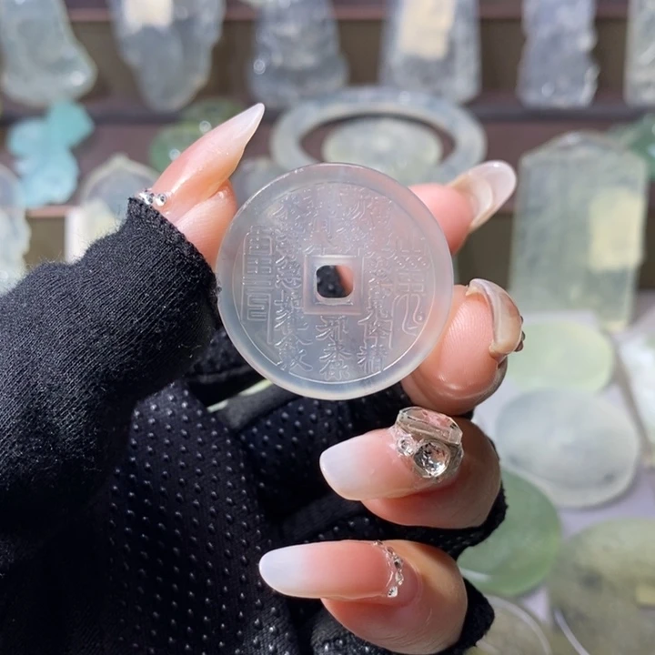 岫玉吊坠未镶嵌张*吊坠