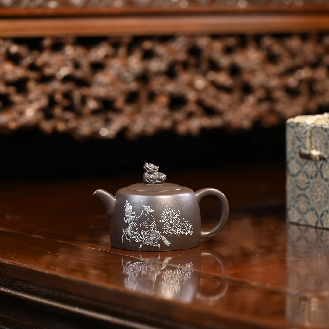 范家壶庄 福瑞问吉 大生茄皮紫 185cc 范家壶