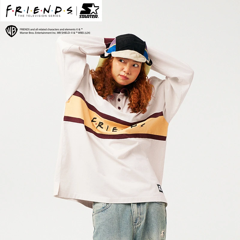 【老友记联名】STARTER老友记联名款印花男女同款长袖 ST43PO001