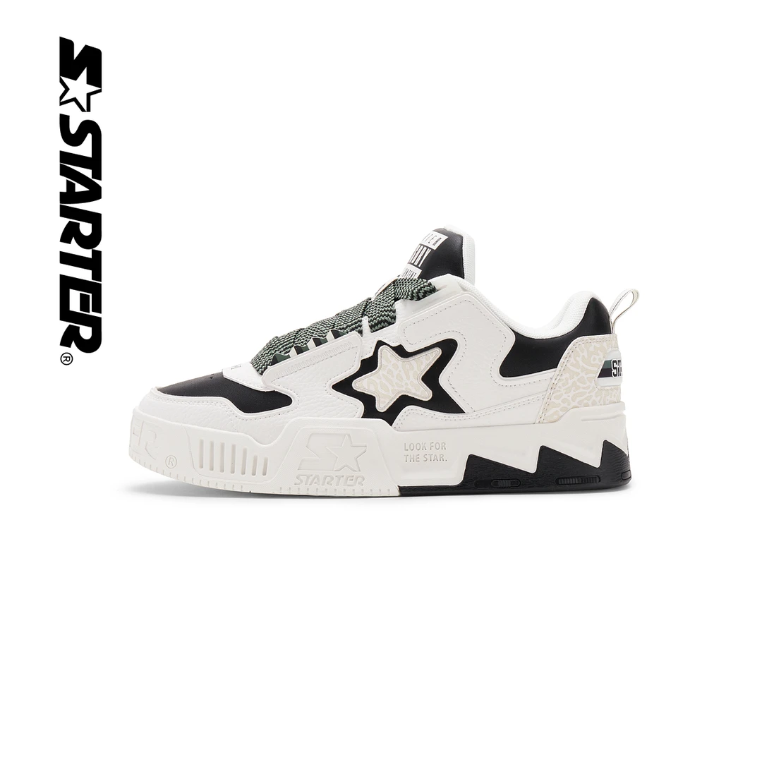 STARTER达人推荐新款情侣星星鞋雅丹风面包鞋STI2S6005