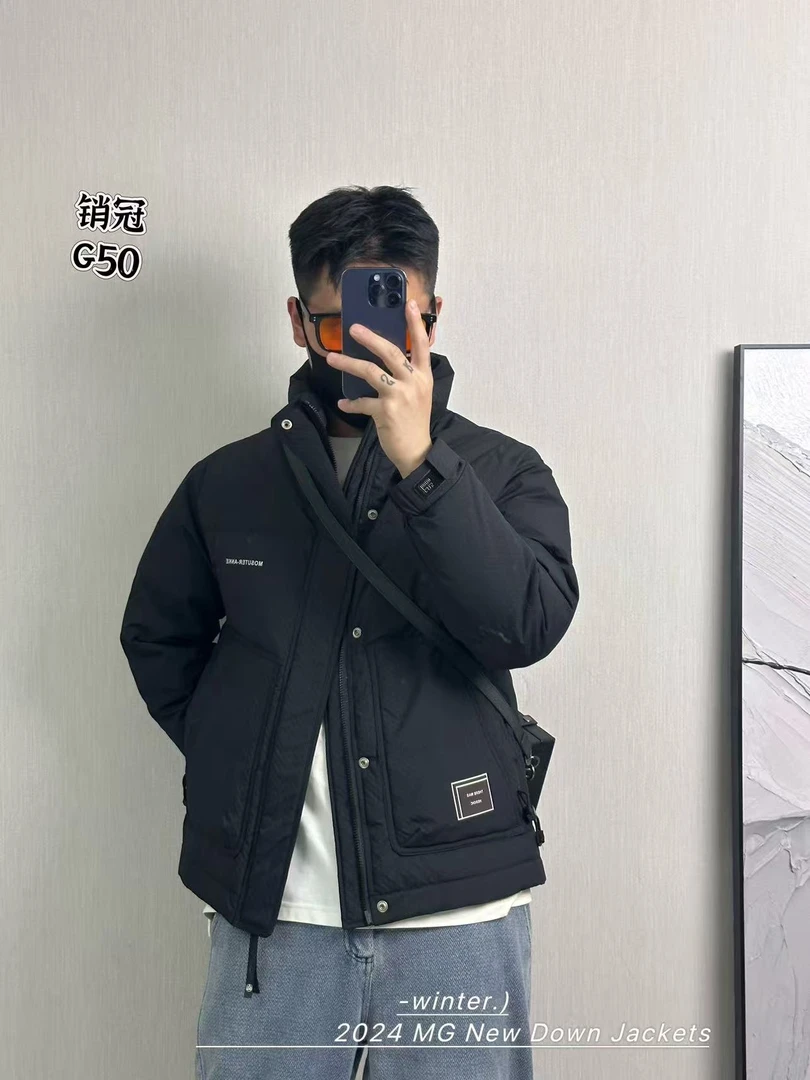 冬季新款男士加厚保暖立领防风休闲外套御寒百搭