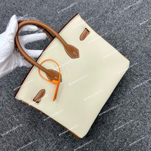 25cn女士包包togo皮拼色系列全手缝手工制作