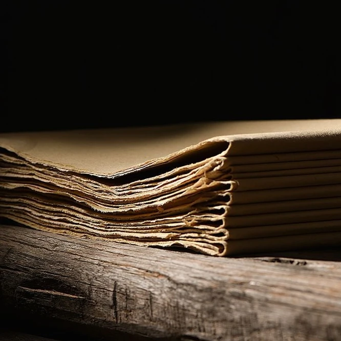 【八大山人文房】纯手工毛边纸细腻柔软笔触清晰