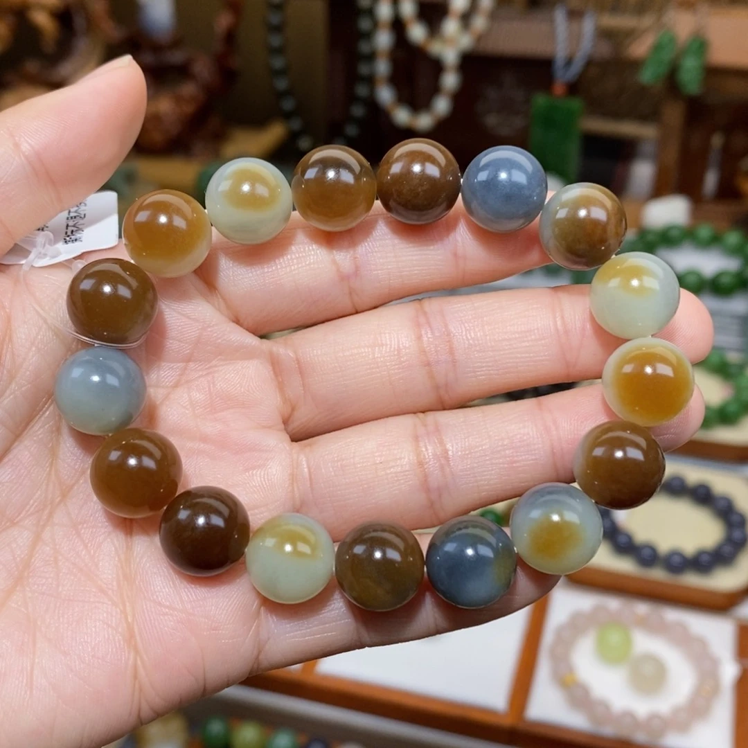 和田玉手串未镶嵌