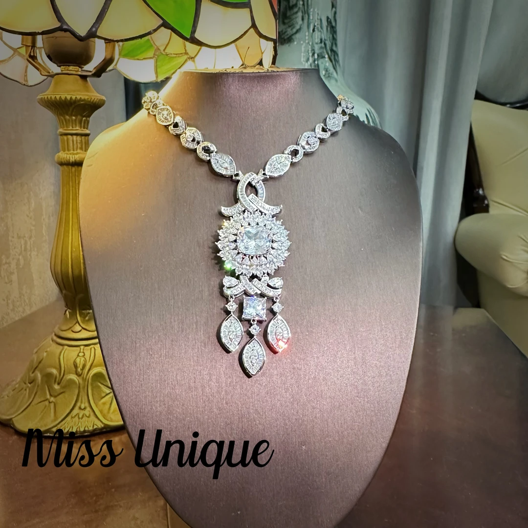 S6337白色捕梦网项链