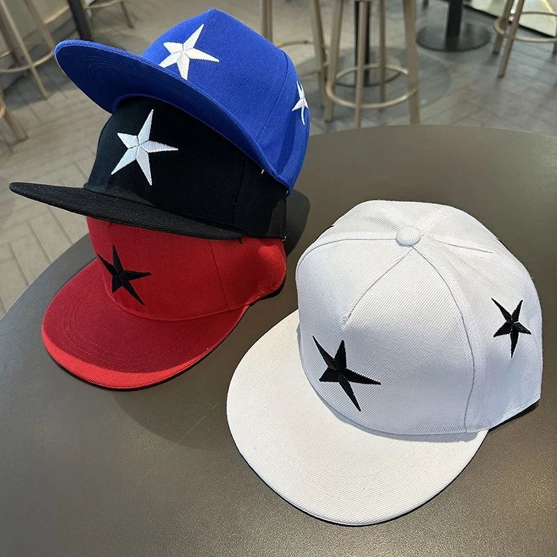 嘻哈帽男春夏季韩版透气棒球帽街头潮流平沿帽儿童时尚百搭防晒帽