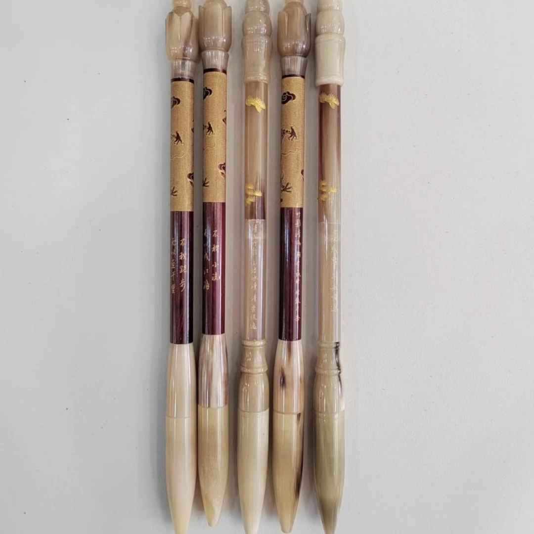 胎发笔胎毛印章个人定制中华老字号广西自治区级非遗