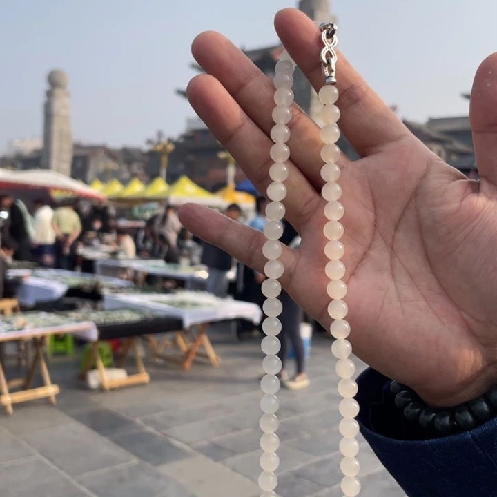 和田玉手链未镶嵌