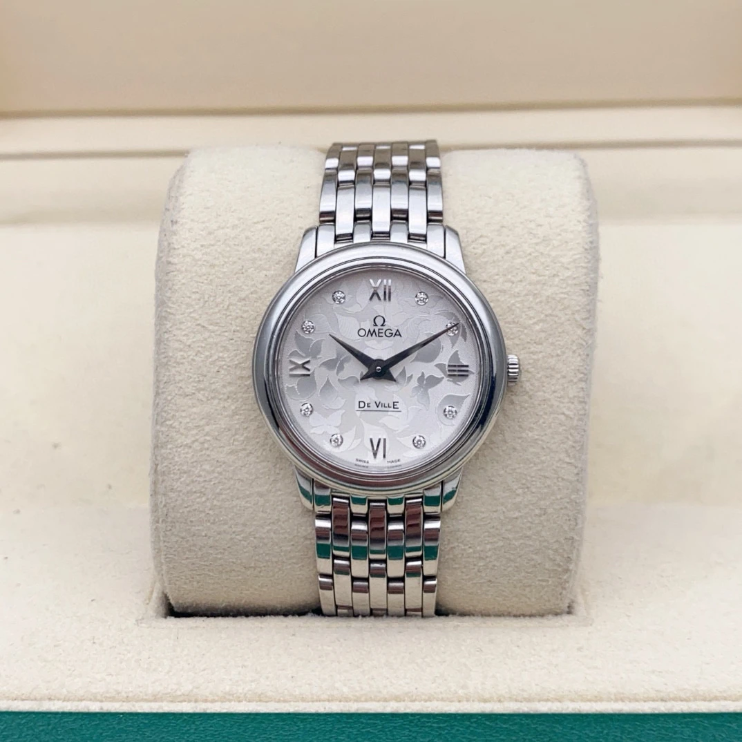 95新 Omega/欧米茄 碟飞424.10.27.60.52.001石英27.4㎜表径 20年