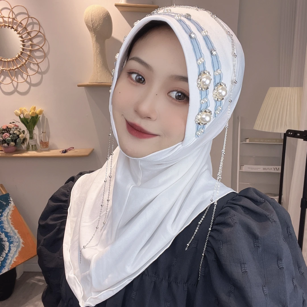 【柯儿专享】竹节棉双面流苏硬帽檐套头