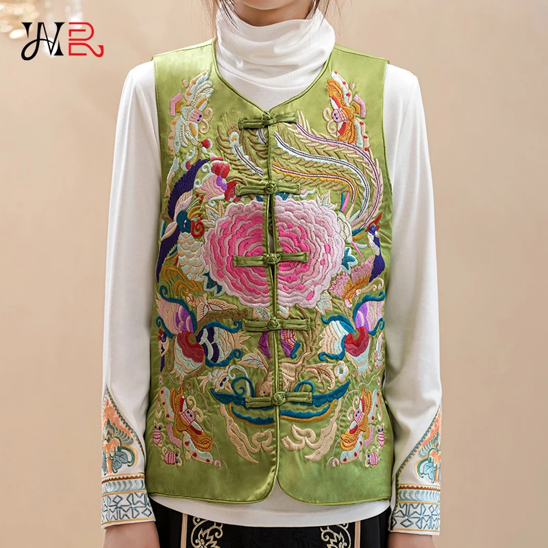 新中式粉韵风华马甲