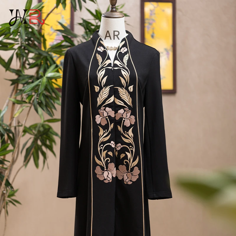 国风版月下华裳连衣裙