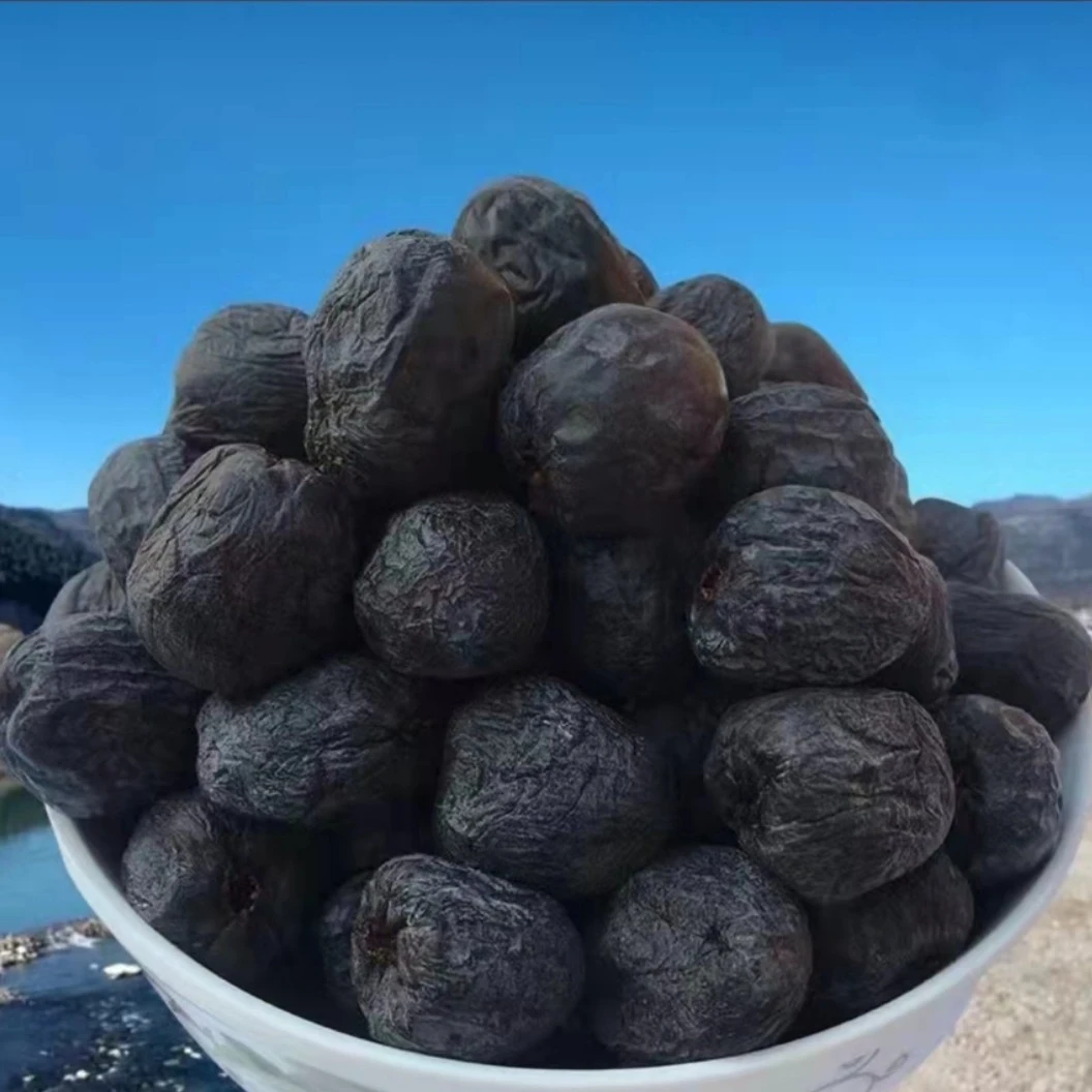 无核黑枣小柿子小黑枣软枣圆枣500克君迁子农家黑枣新货太行山区