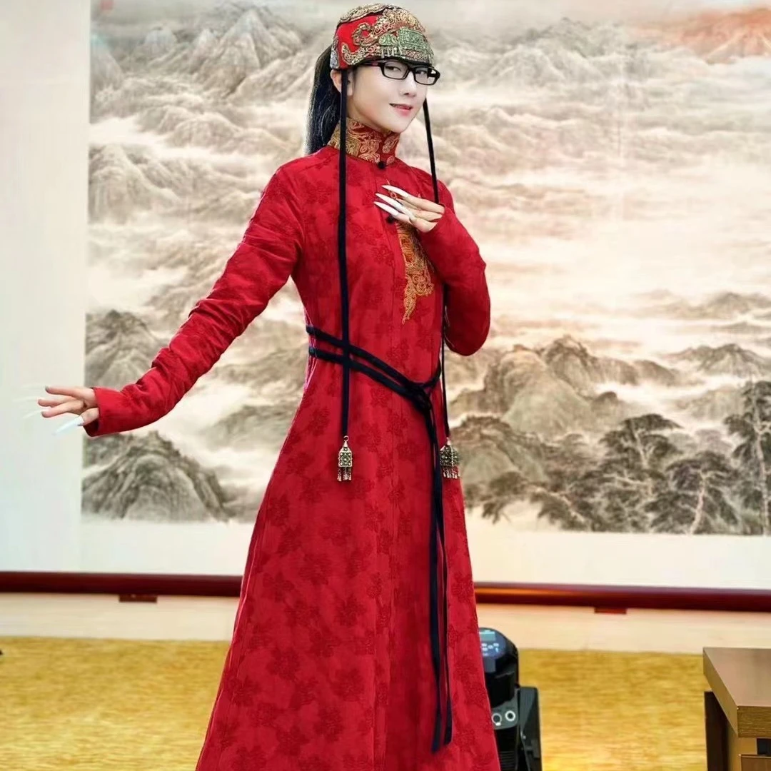 浮生辞潇洒利落显高显瘦民族风连衣裙