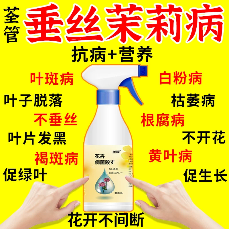 垂丝茉莉专用营养液黄叶不开花下垂生长慢专用免稀释促生长酸性肥