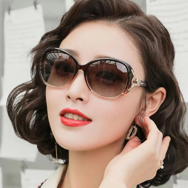 太阳镜复古女防紫外线2025年新款网红款偏光眼镜时尚百搭遮阳墨镜