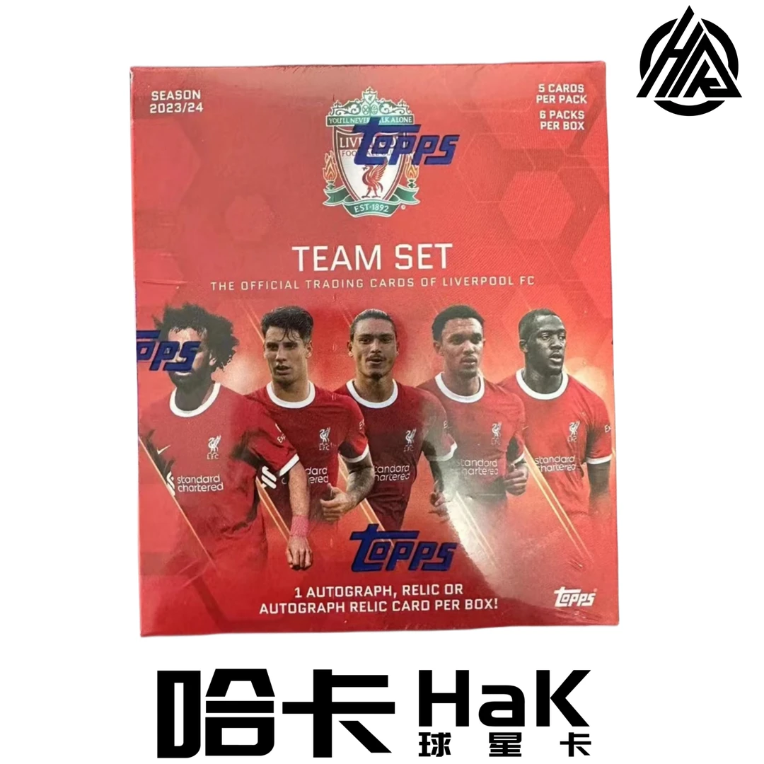 2023-2024 Topps 利物浦队盒 Team Set【盲盒】【球星卡】【默认代拆】