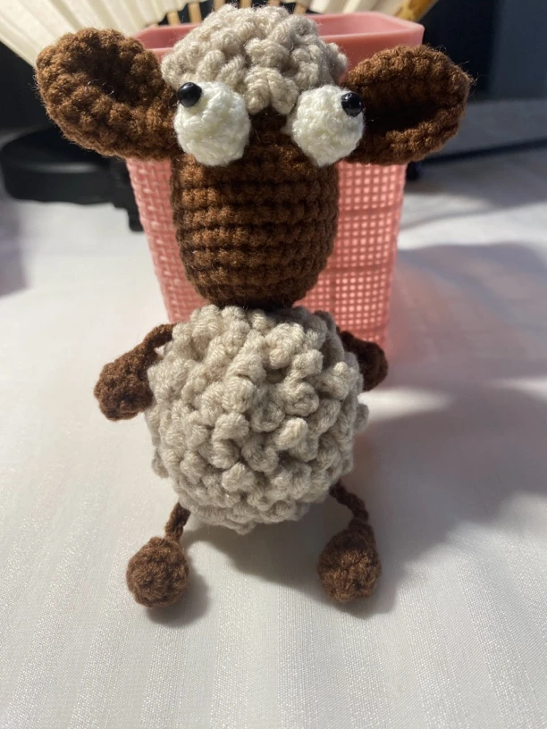 羊咩咩包包挂件，钥匙挂件，玩偶