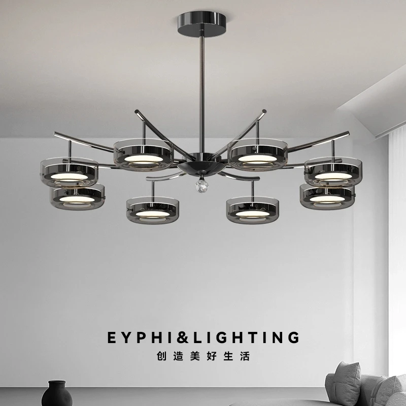 2024新款意式轻奢高端简约吊灯餐厅吊灯大气创意书房主卧家用吊灯