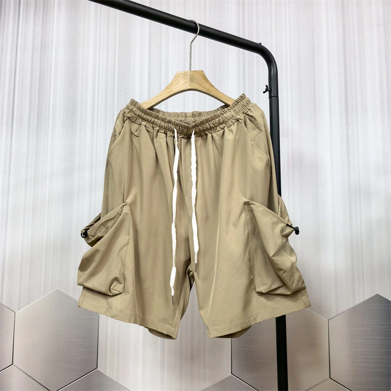 24C10A1男女宽松沙滩运动裤衩夏季潮流休闲五分中裤美式工装短裤