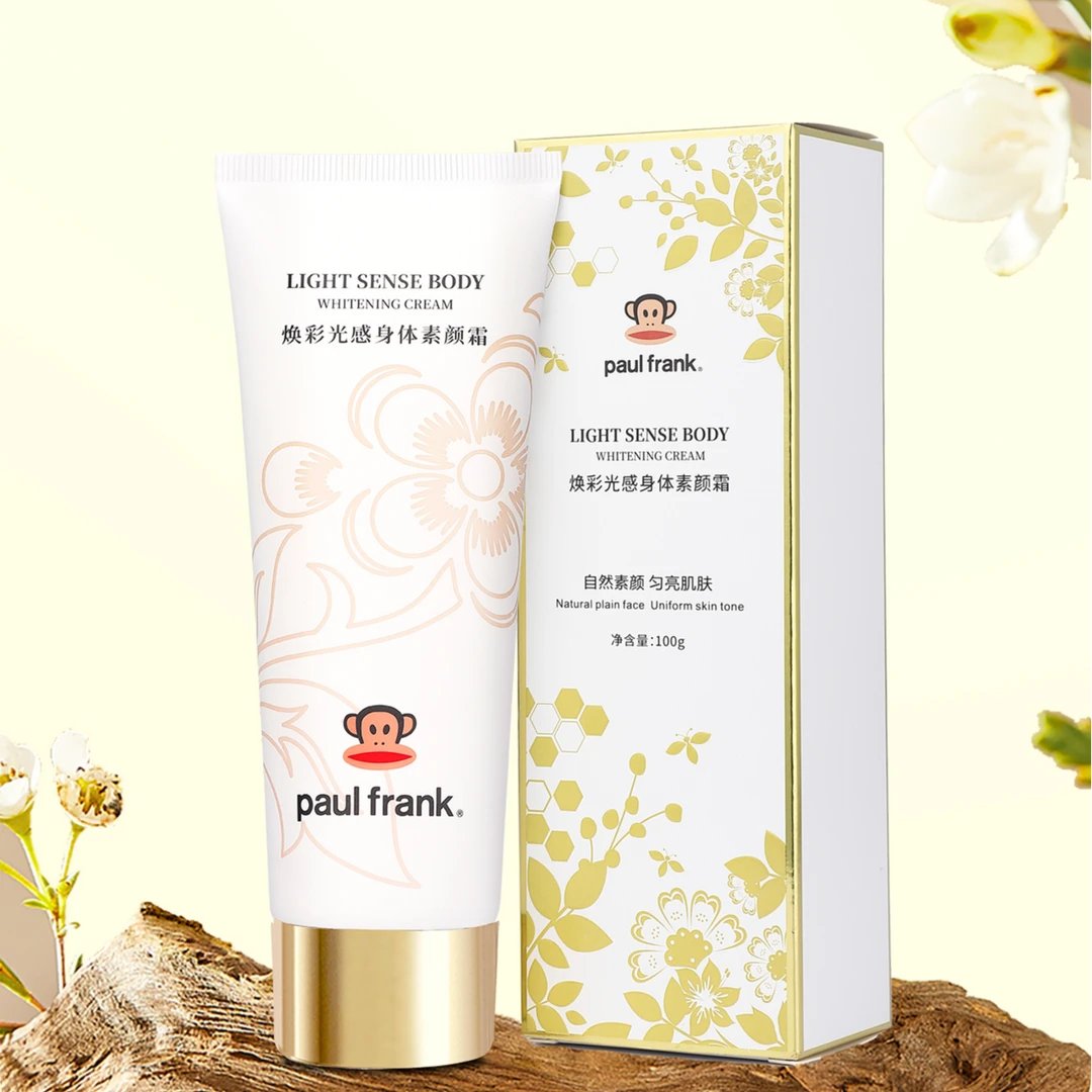 Paul frank焕彩光感身体素颜霜补水嫩肤修护舒缓清透水感滋养精粹