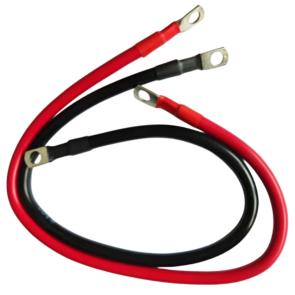 国标10平方蓄电池连接线铜芯线缆汽车电瓶线太阳能配件电线串联线