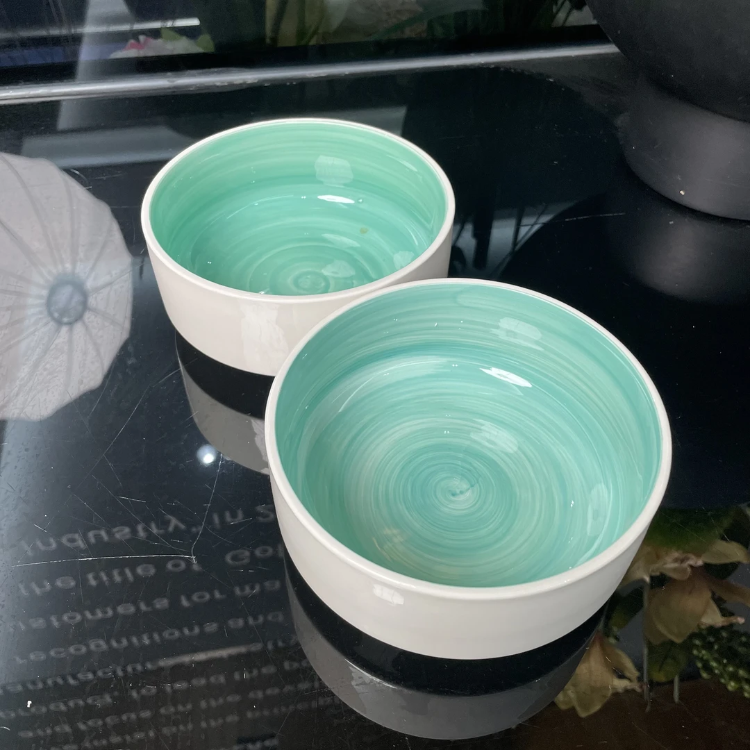 全瓷时代神马系列青色5.5英寸沙拉碗