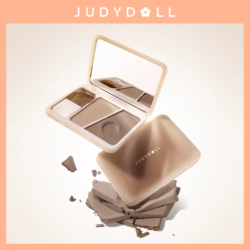 【品牌推荐】Judydoll橘朵双拼修容盘显色自然持久修饰哑光鼻影侧影