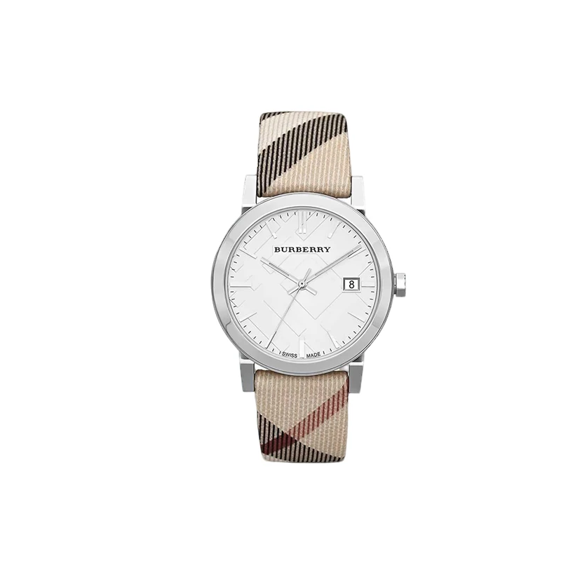 BURBERRY/博柏利 新星格纹皮带女士手表BU9113 34mm